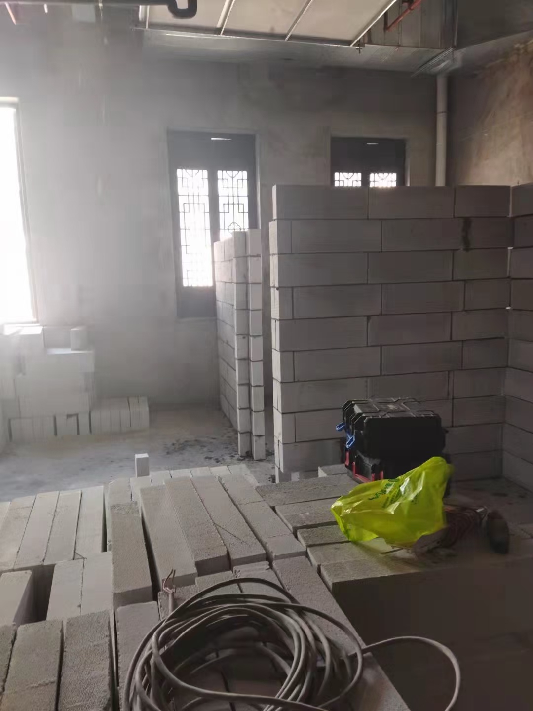 轻质砖隔墙现场参考